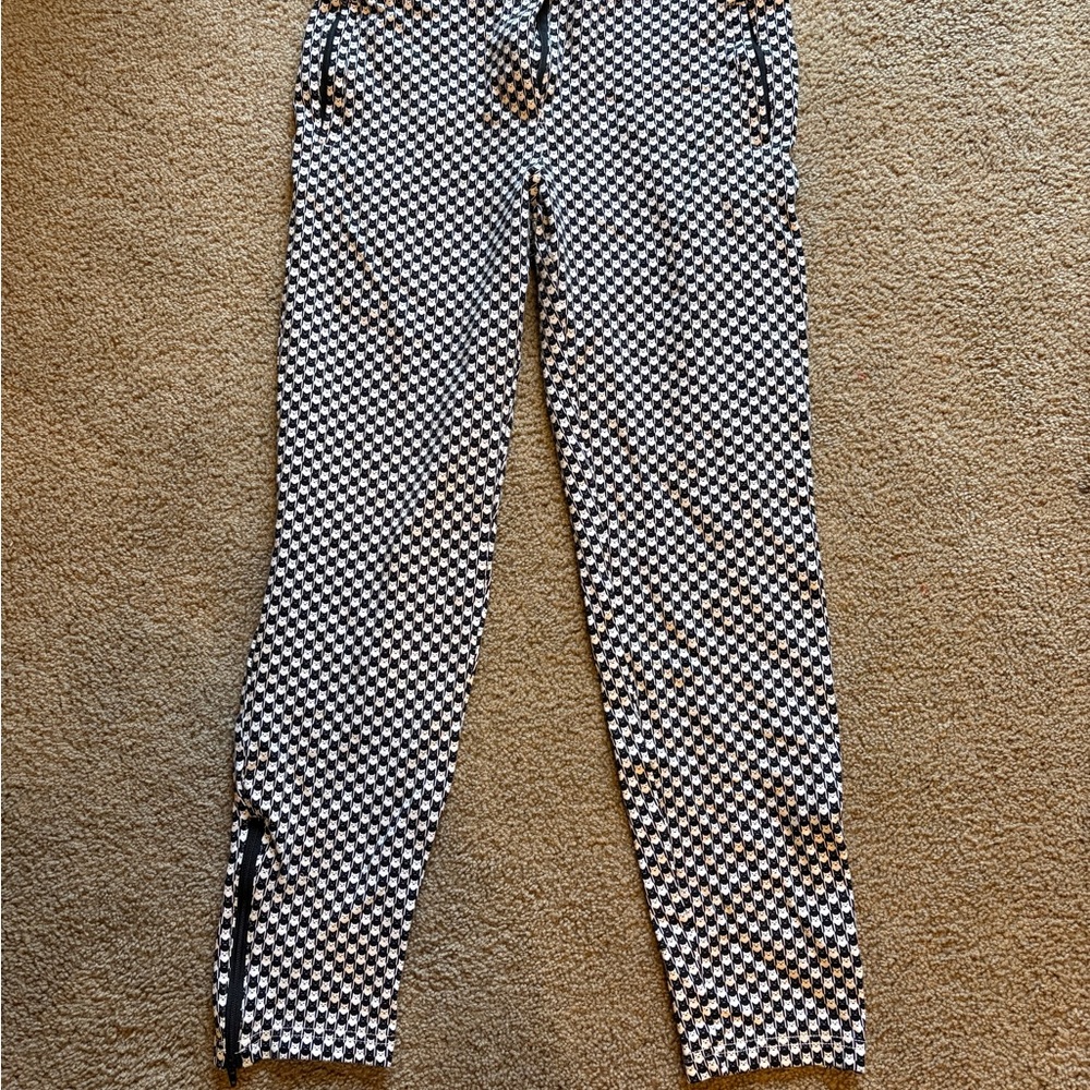 Betabrand Catstooth Pattern Pants